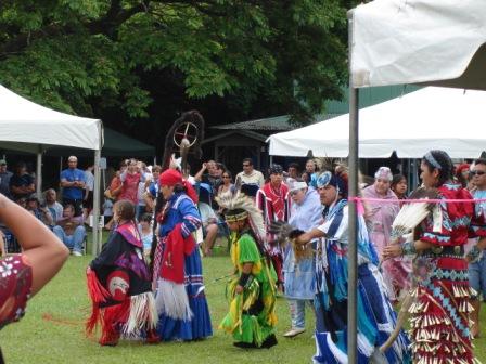 Powwow dancing Hilo